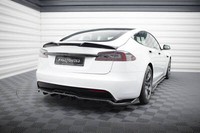 Mittlerer Diffusor Heck Ansatz DTM Look FüR Tesla Model S Plaid Mk1 Facelift