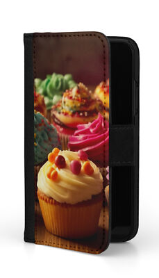 Flip Case Cup Cakes Nr.645 Klapphülle Handyhülle Etui Relax für Xiaomi Redmi