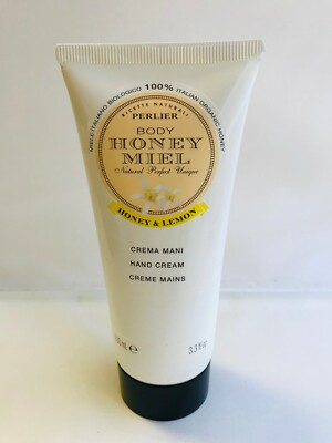 PERLIER HONEY & LEMON HAND CREAM, 3.3 oz     Sealed