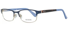 GUESS GU2614 Blue 091 Metal Optical Eyeglasses Frame 52-17-135 GU 2614 RX AB