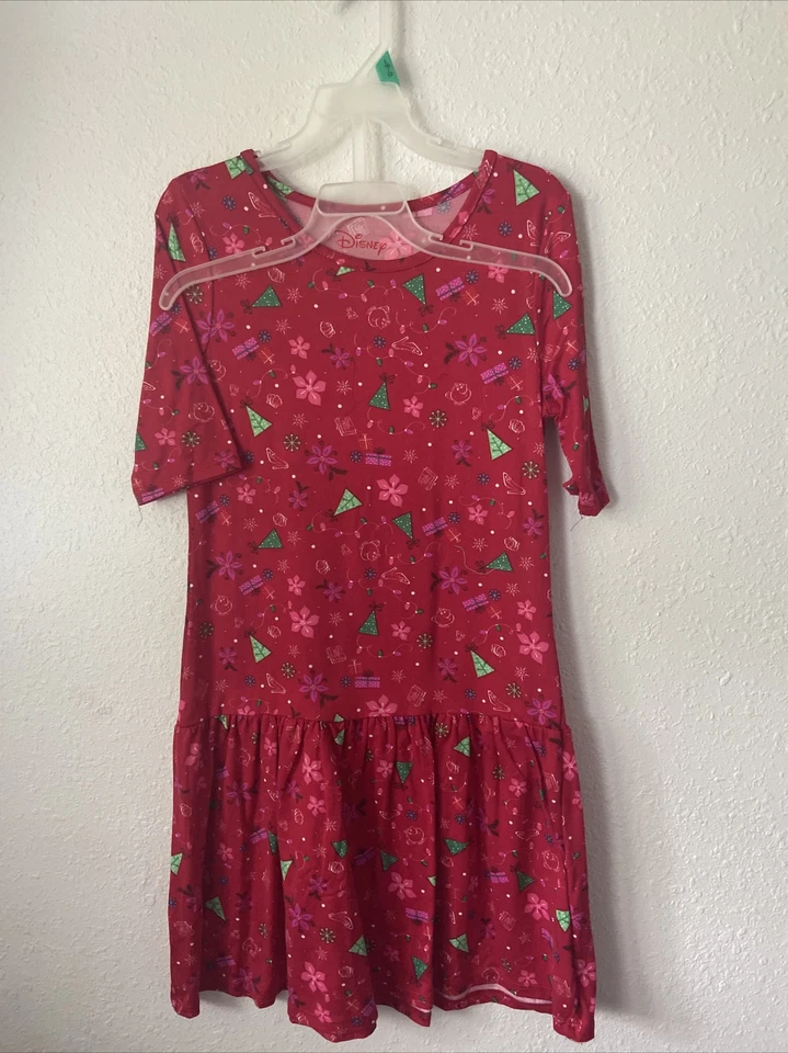 Brand New Disney Holiday (2pack) princess sz 10/12 Large knit dresses - Image 2 of 3