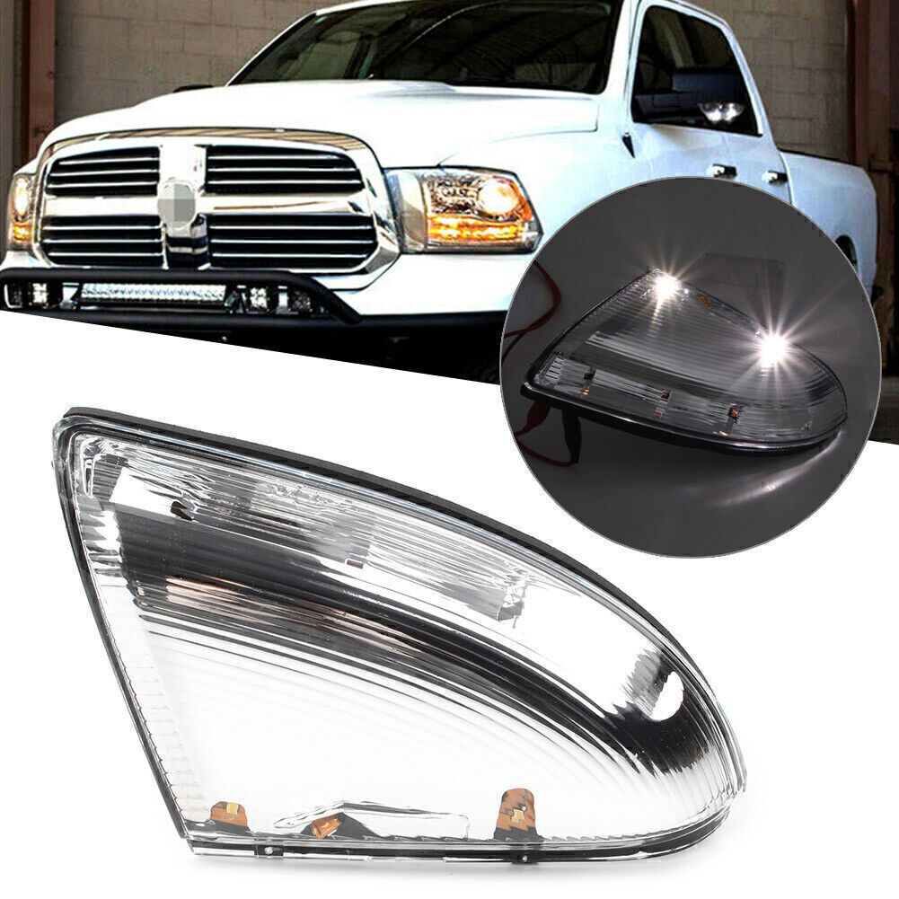 Left Side Mirror Turn Signal Light Lamp For Dodge Ram 1500 2500 3500 2009-2013