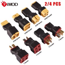 RC LiPo Battery Plug XT60 T Parallel Series Adapter Connectors Female / Male