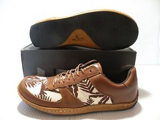 J. SHOES HOOP PREMIUM LEATHERS MEN DRESS SHOES PALM BROWN/WHITE SIZE 11.5 NEW