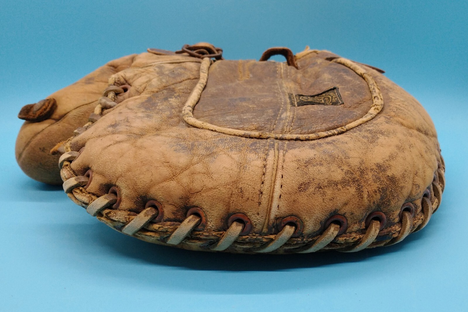 Vintage Antique Early 20th Century A. J. Reach Buckleback Pillow