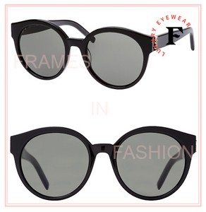 Saint Laurent SL M31/F-002 55 Sunglass WOMAN ACETATE BLACK in zwart |  fashionette