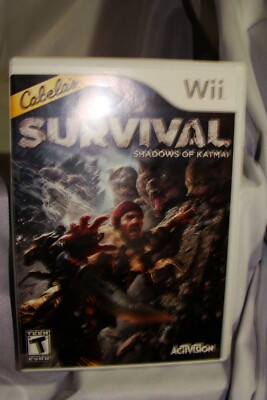 Cabela's Survival: Shadows of Katmai (Nintendo Wii, 2011) CIB