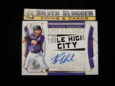 2022 Ryan Vilade National Treasures Die Cut Materials Jersey Patch Auto /25 🏔