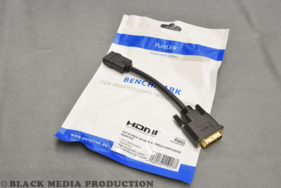 PureLink PI065 *Portsaver* | Video Adapter HDMI female auf DVI-D male *NEU*