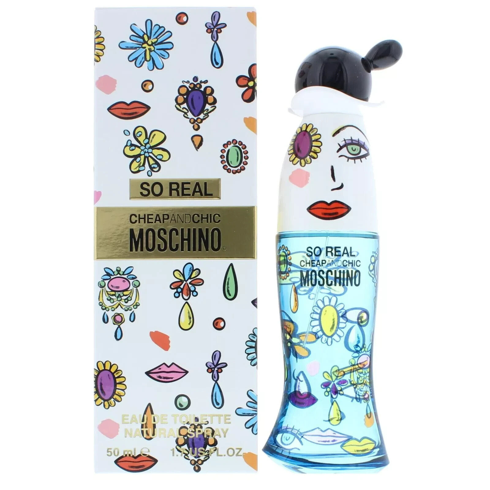 Moschino Cheap And Chic So Real 50ml Eau De Toilette EDT Spray For Her - New
