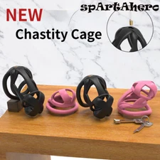 New Men's Chastity Cage Hidden Lower Body Lightweight Comfortable Lock Devices