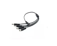 4 Way DC Power Splitter Adapter Cable for CCTV Security Camera Systems