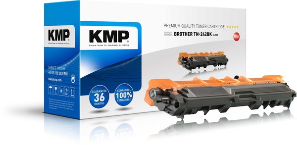 Kmp Toner B-T57 Kompatibel Mit Brother TN-242BK DCP-9022CDWG1 TN-242 TN242 Black-image