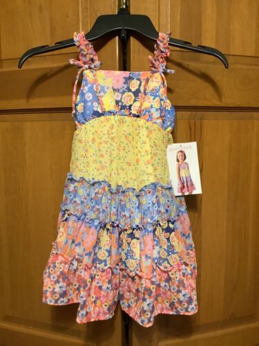 Jona Michelle Boho Ruffles Sundress 4T NWT