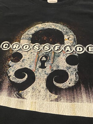   Vtg Crossfade Band Tee RARE   