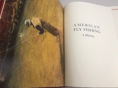 EASTON PRESS Schullery: American Fly Fishing A History Library of  Fly-Fishing