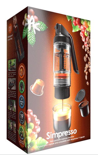 Simpresso Portable Espresso Maker (Premium Travel Package) - All Accessories Inc - Picture 3 of 12