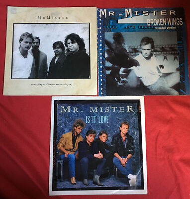 MR MISTER 12  VINYL BROKEN WINGS SOMETHING REAL (INSIDE ME INSIDE YOU)IS IT LOVE