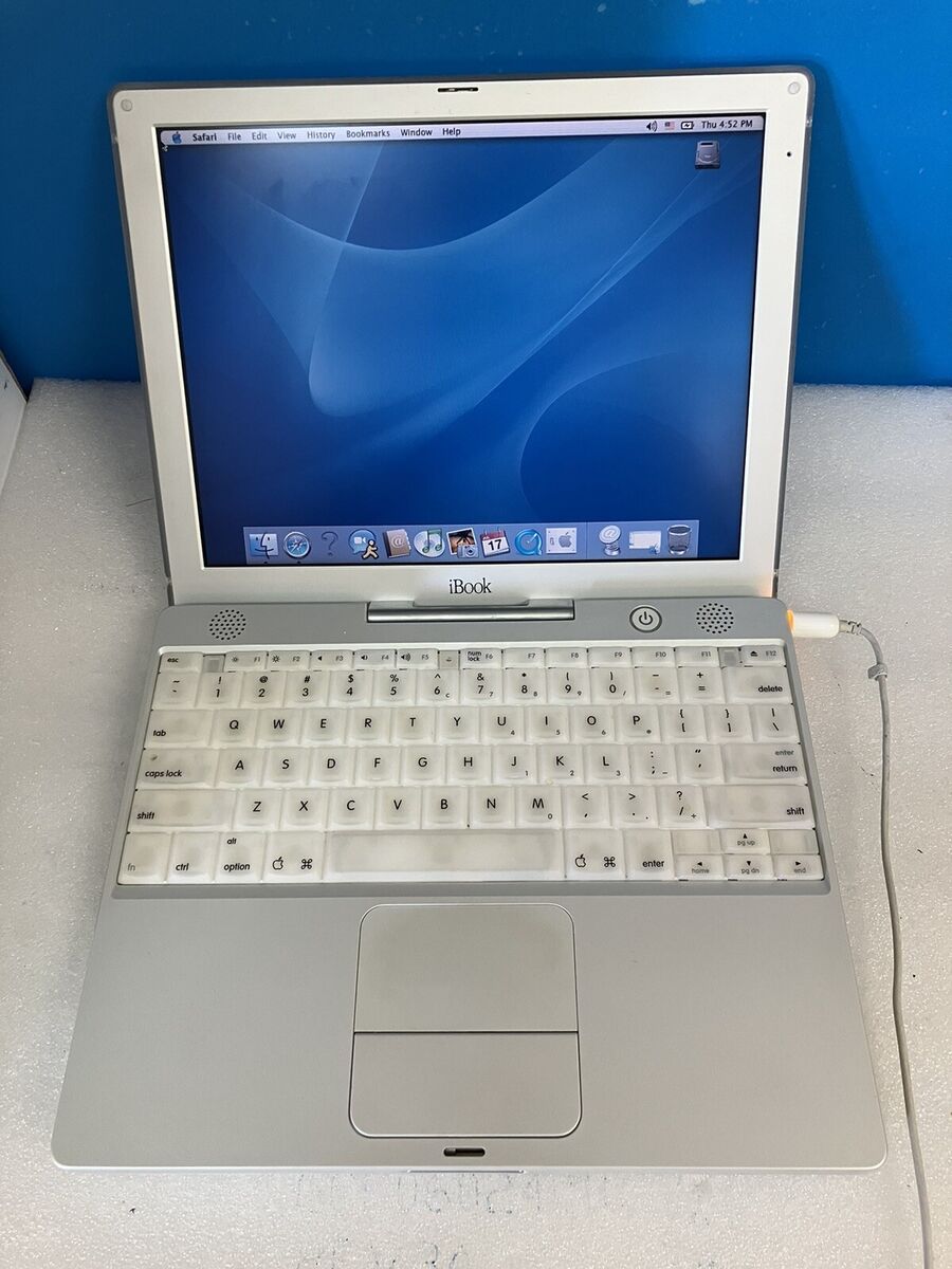 Vintage Apple iBook G3 M649 12.1 Vintage Apple iBook G3 M649 12.1