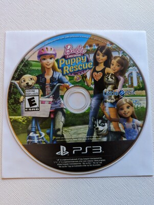 Barbie & Her Sisters Puppy Rescue (Sony PlayStation 3, PS3) - Tested (scratches)
