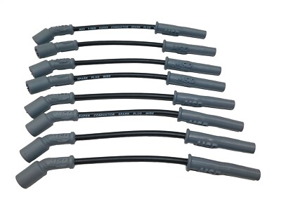 Msd 32823 Custom Spark Plug Wire Set Blk Super Conductor 8.5Mm  Ls1 Conversion