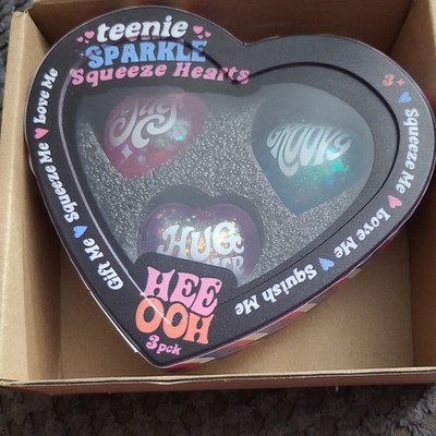 HEE OOH Teenie Sparkle Squeeze Hearts, Multicolor, Ages 4-7 (2024)