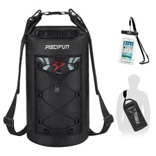 Dry Bag, Waterproof Floating Backpack 20L with Waterproof Phone Case for Boat...