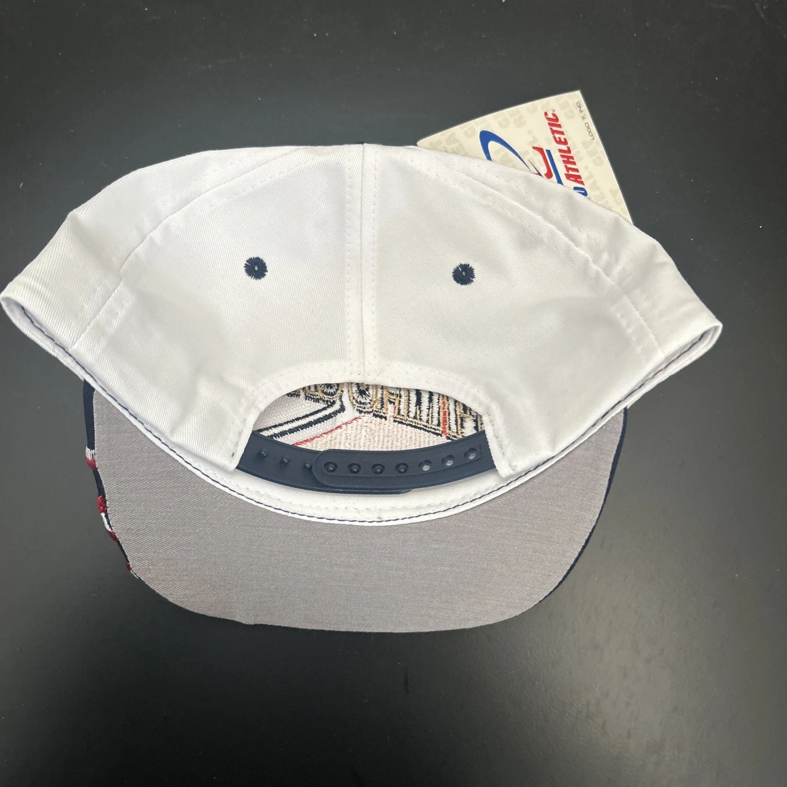 VTG Logo Athletic 1996 Atlanta Olympics Team USA SnapBack Adult Hat NWT Twill - product detail image 4