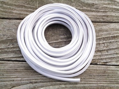 16Ft Rubber Car Door Edge Protector U Shape Trim Guard Scratch Protection White