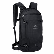 12L Ski Snowboard Backpack, Backcountry Backpack for Men Women Black
