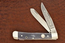 BOKER TREE BRAND SOLINGEN GERMANY STANHOPE GRAY BONE TRAPPER KNIFE 2525 (27921)