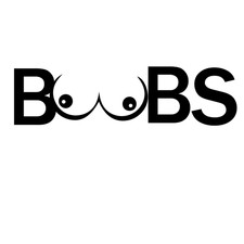 Car Vinyl Decal "BOOBS"