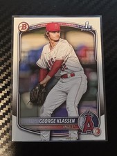 2025 Bowman - Prospects George Klassen #BP-63 (RC) Los Angeles Angels 1st Bowman