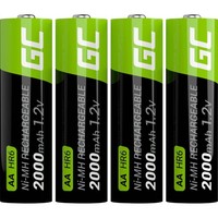 4Er Multipack Green Cell HR6 Mignon (Aa)-Akku Nimh 2000 Mah 1.2 V 4 St.