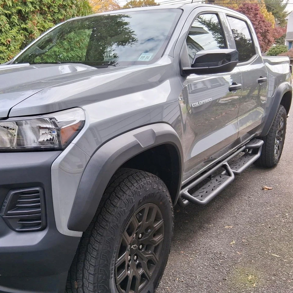 Running Boards for 2015-2026 Chevy Colorado/GMC Canyon Crew Cab Drop Side Step - Image 2 of 4