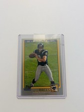 2001 Topps - Drew Brees #328 Rookie Card. rookie card picture