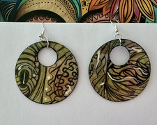  Oświadczenie Kolczyki Ręcznie robione Do noszenia Biżuteria artystyczna Butik Biżuteria Akcesoria 