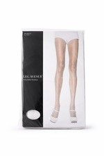 Leg Avenue White Nylon Fishnet Pantyhose   One Size   New In Package