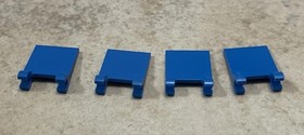 1989 LEGO Blue Flag 2 x 2 Square Caribbean Slipper 6274 #2335. X4 - Ships FAST!