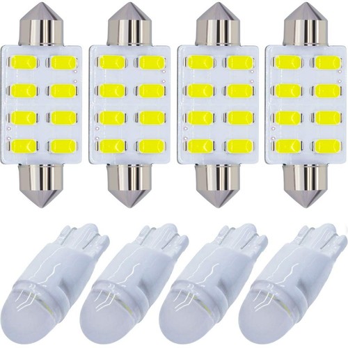 Yoper White Interior LED Light Package Kit Compatible with Ford F-150 1997-20...