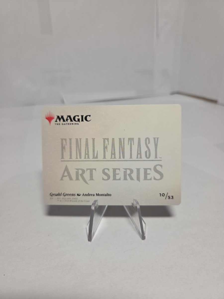 MTG Gysahl Greens Art Card - Art Series: FINAL FANTASY (AAFIN) 10