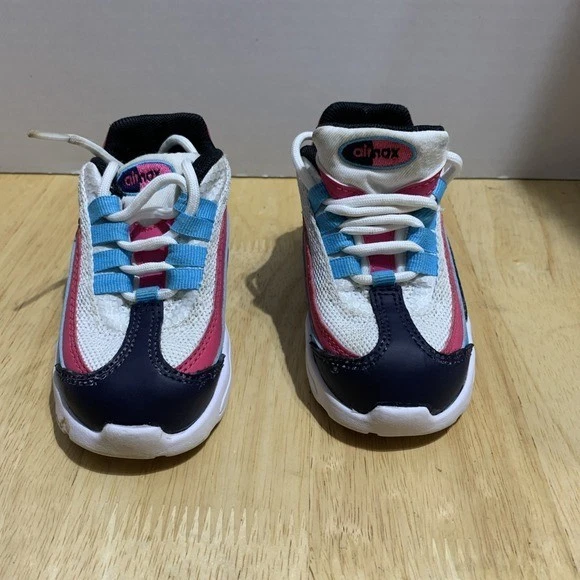 Nike Air Max 95 TD 'Blackened Blue Watermelon' 905462-404 Infantil 7C Foto 2 de 4