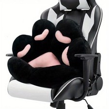 Cute Cat Paw Plush Pillow, Soft Cushion for Gamers  Home Decor