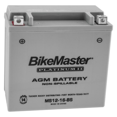 For Kawasaki Vulcan 1700 2011-2015 BikeMaster 780720 AGM Platinum II Battery