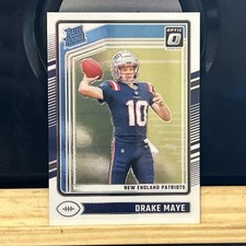 Drake Maye 2024-25 Panini Donruss Optic Rated Rookie RC Base Patriots #229