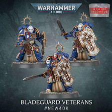 Warhammer 40k 3 Indomitus Bladeguard Veterans NOS