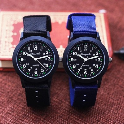 Analog Quartz Watch New Boys Children Kids Wristwatches Stainless Steel Fashion
