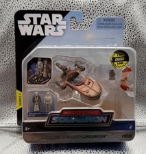 Star Wars Micro Galaxy Squadron CHASE Luke Skywalker   s LandSpeeder  0080 New