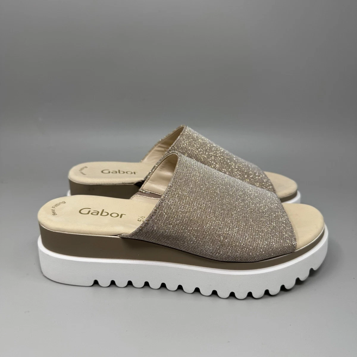 Gabor Slide Leather Upper Sandals for Women for sale | eBay display picture 2