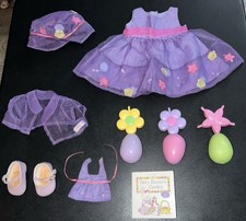 American Girl Bitty Baby Spring Blossom Outfit Set w/Book Toys Retired